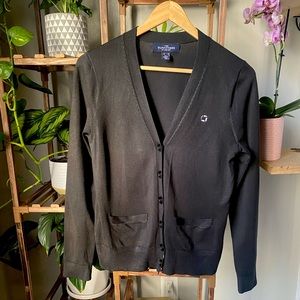 Chase Bank - Black Cardigan